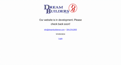 Desktop Screenshot of dreambuilderswv.com