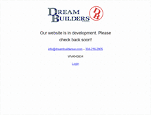 Tablet Screenshot of dreambuilderswv.com